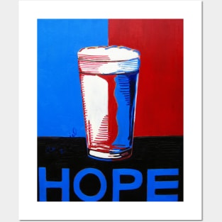 Beer Parody of Shepard Fairey's Obama Hope Poster Posters and Art